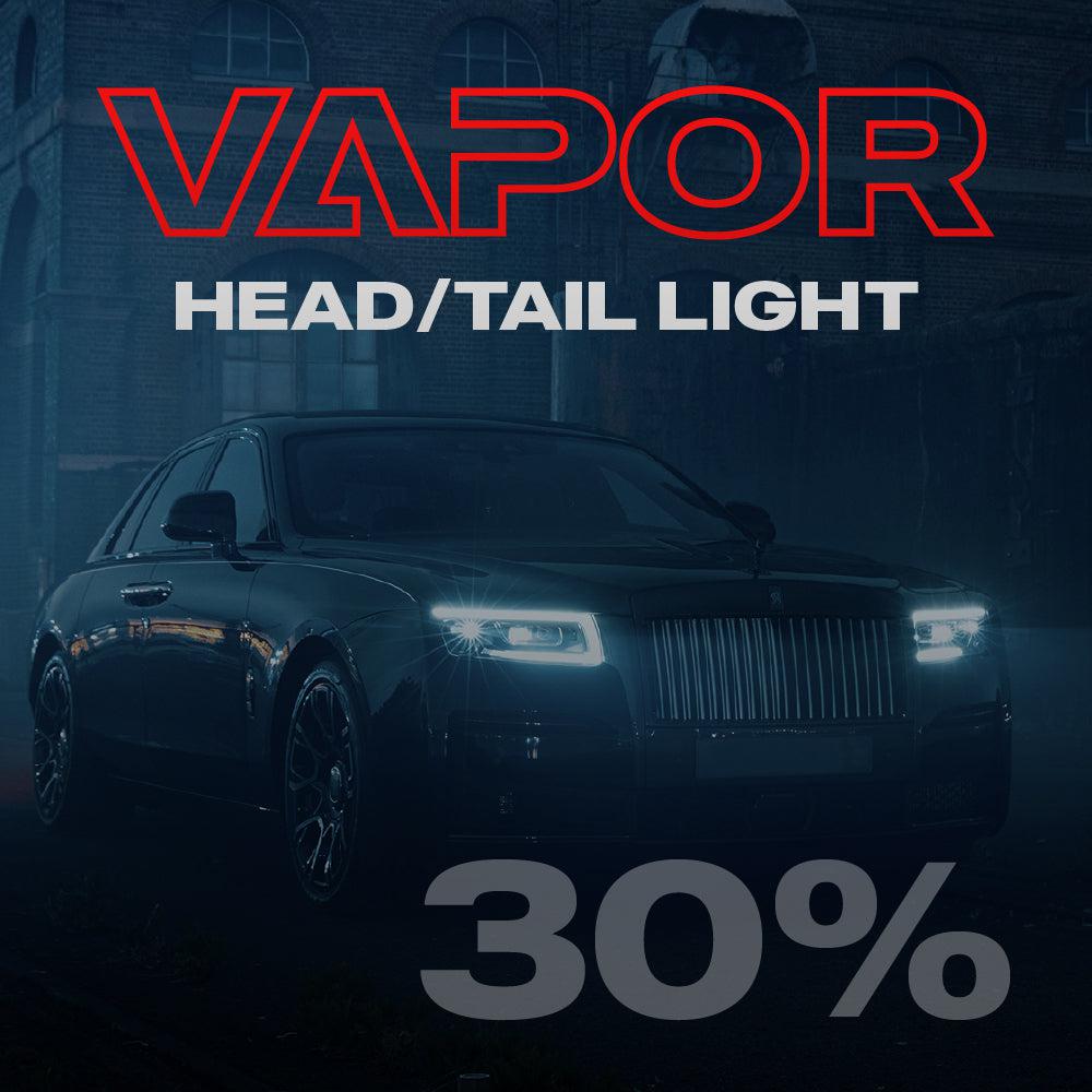 Vapor Head/Tail Light PPF - 30%