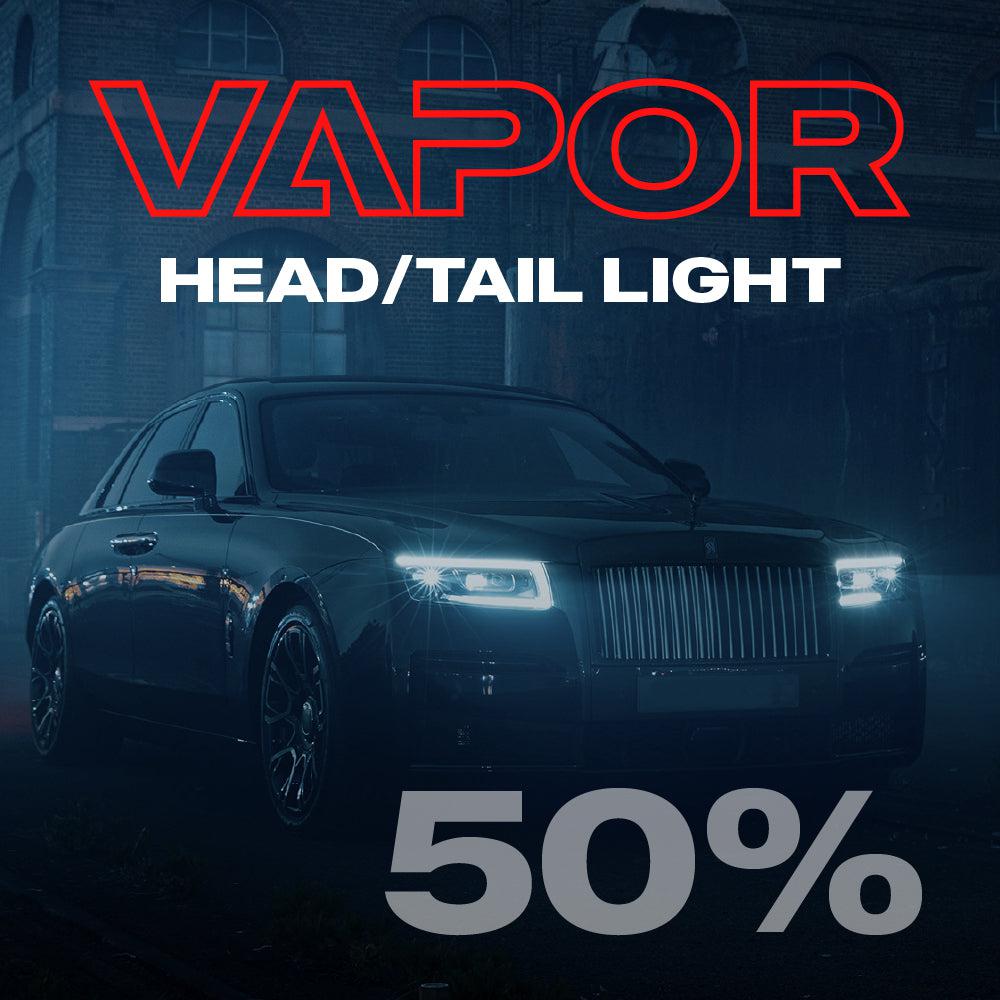 Vapor Head/Tail Light PPF - 50%