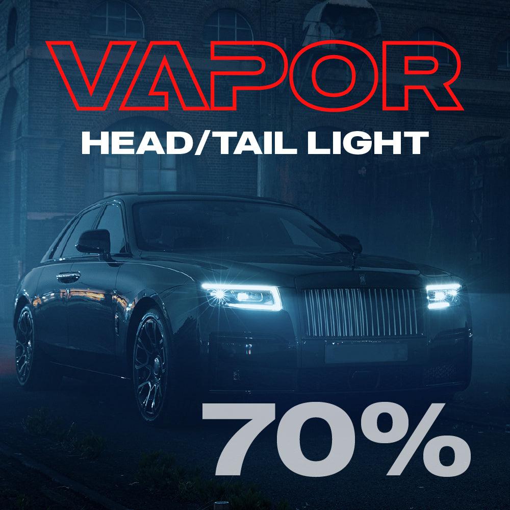 Vapor Head/Tail Light PPF - 70%