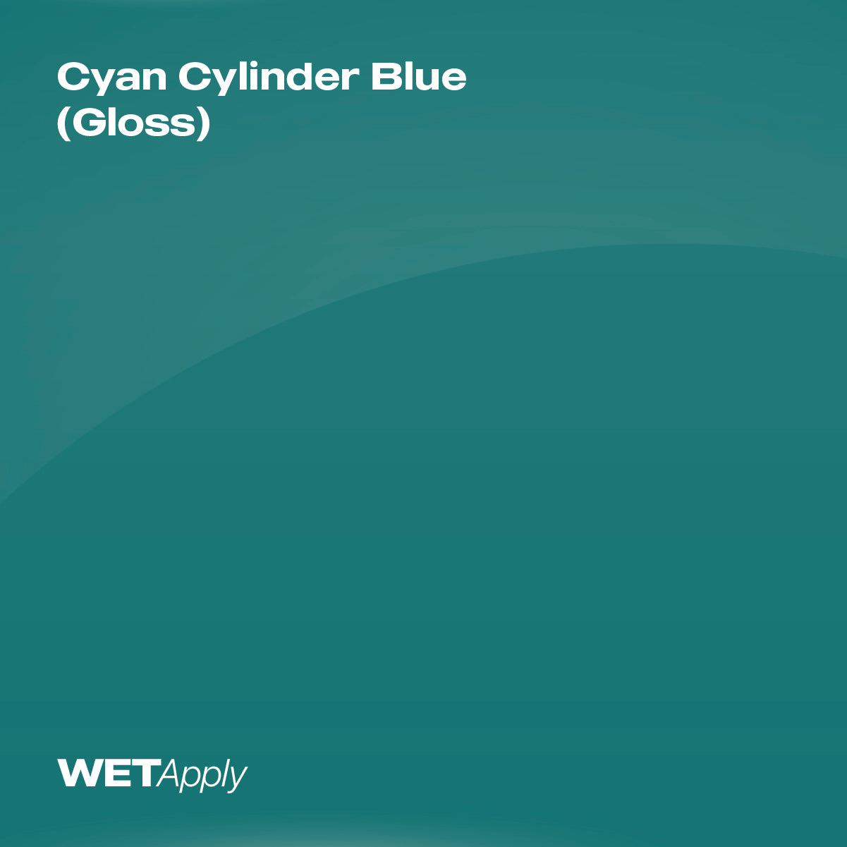 Cyan Cylinder Blue (Gloss)