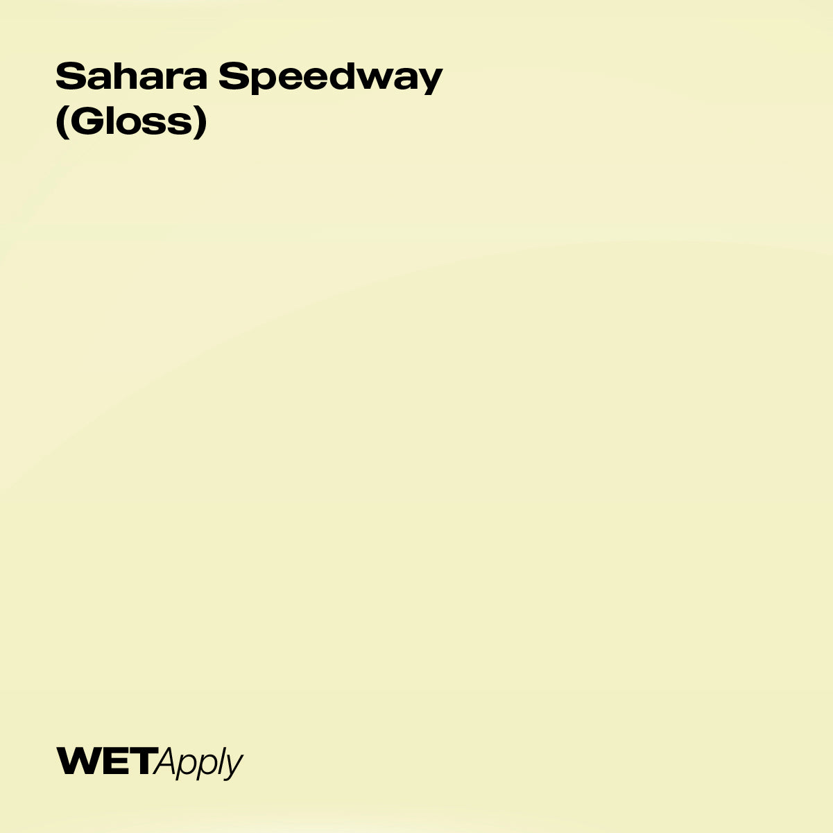 Sahara Speedway (Gloss)