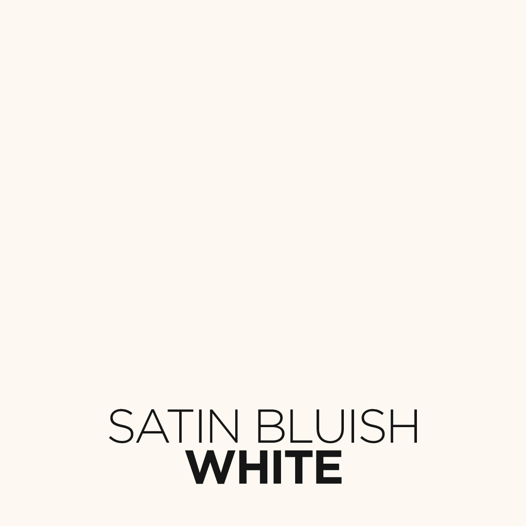 Satin Bluish White