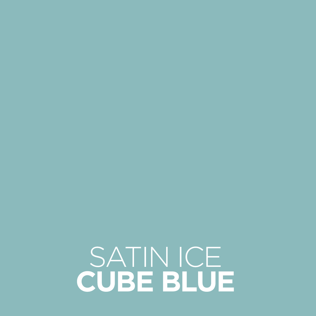 Satin Ice Cube Blue