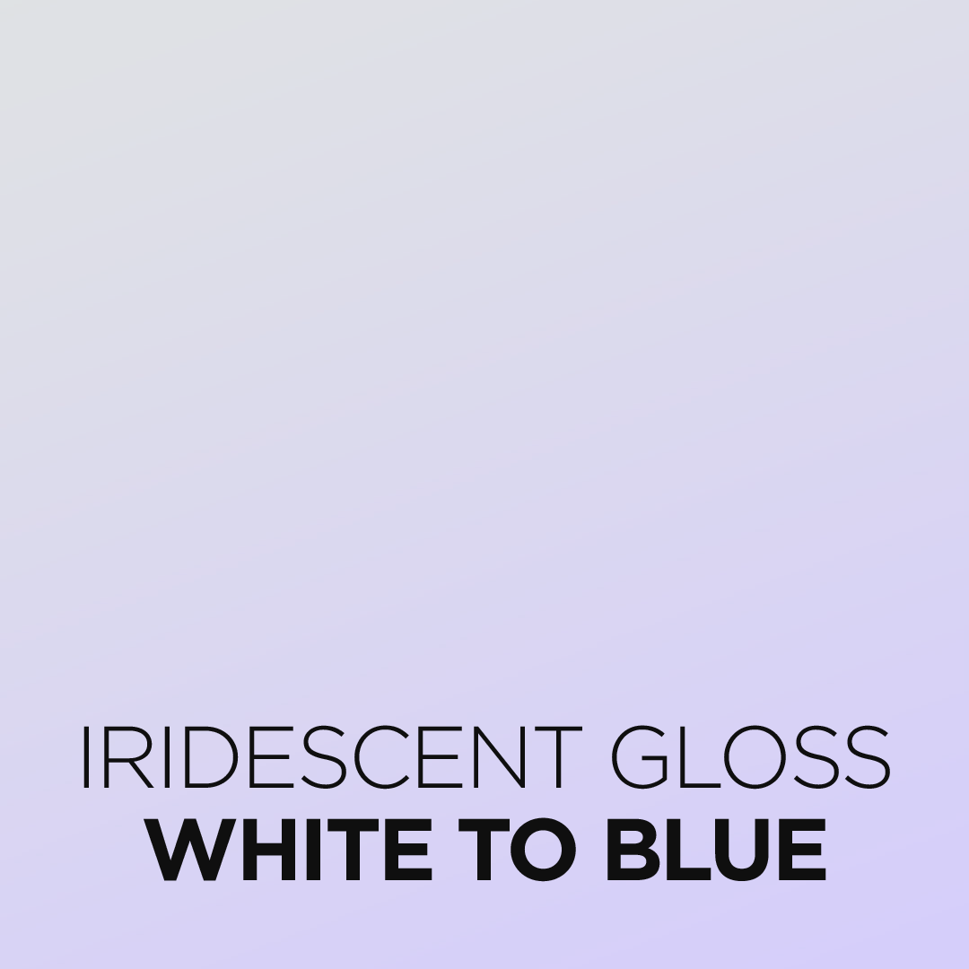 iridescent gloss_white to blue